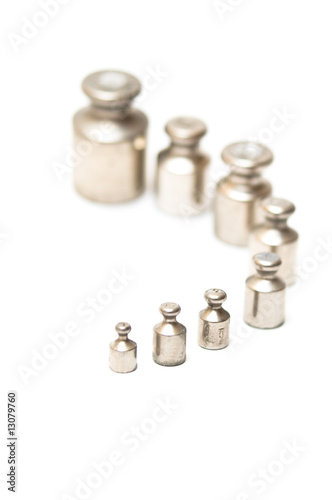 balance weights isolated