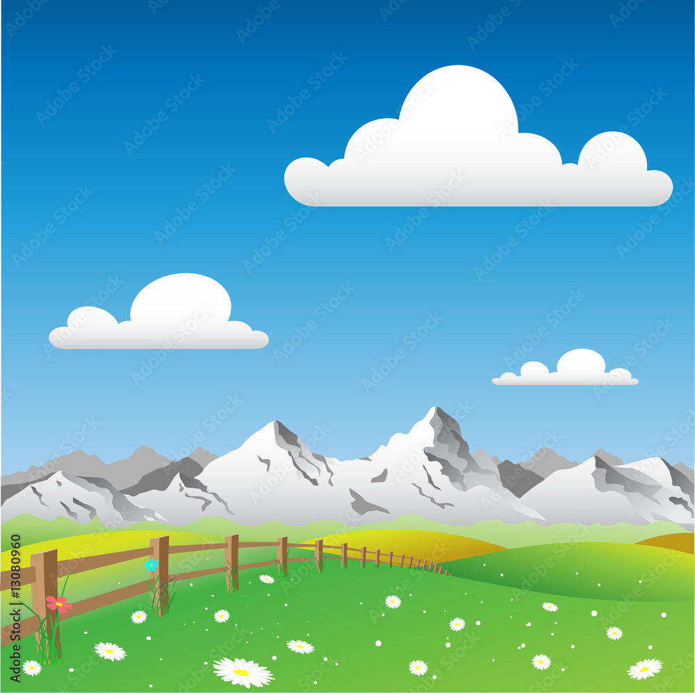 Fototapeta premium Country Landscape