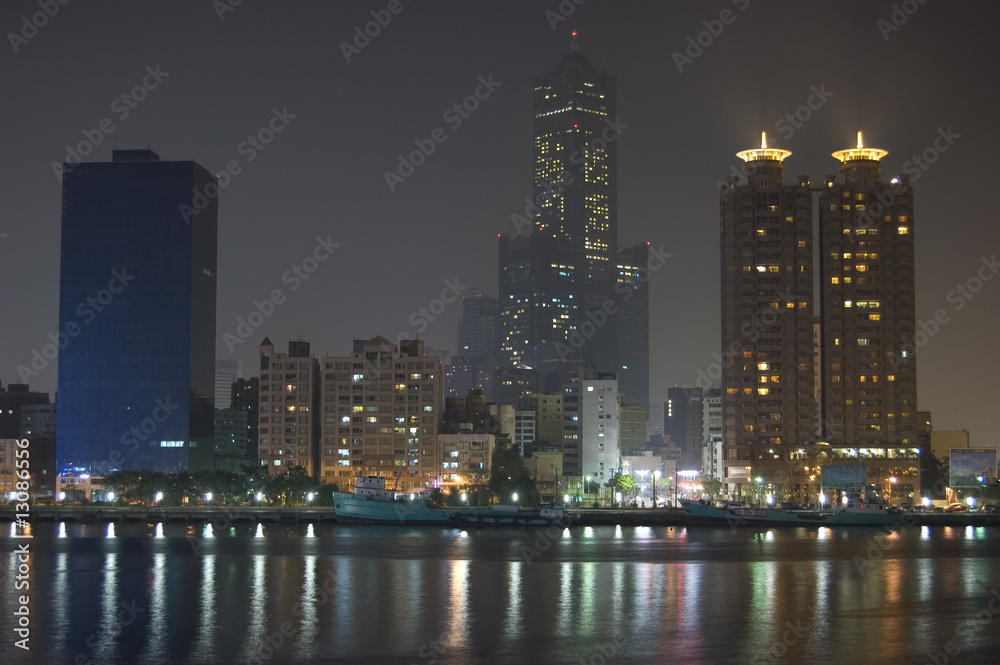 Obraz premium Kaohsiung Nightscape
