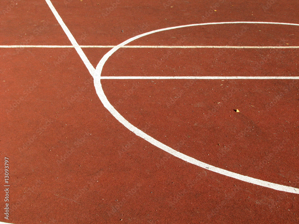 Street basketball.
