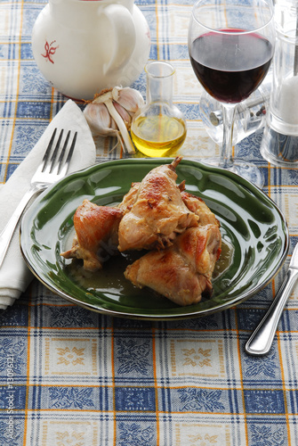 Coniglio di Doccia - Secondi di carne della toscana photo