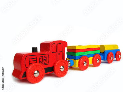 Tapety artystyczne Toy train