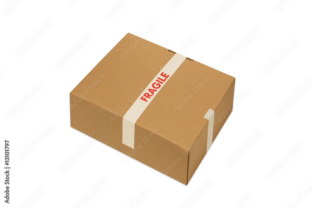 Fototapeta premium attention fragile!
