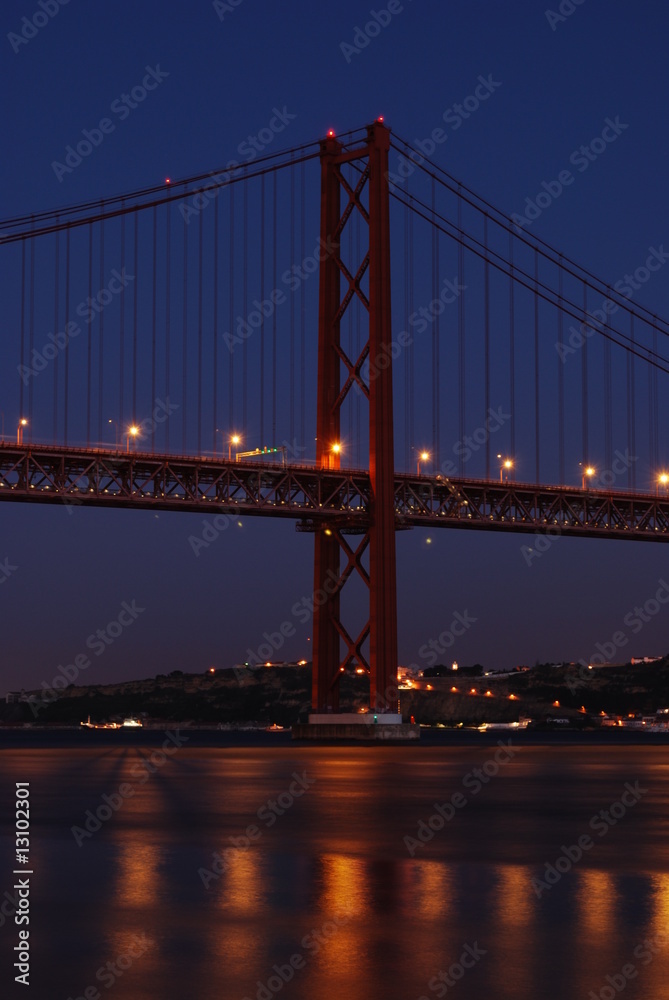 Lisbon Bridge - 'April 25th', Old 'Salazar Bridge', Portugal