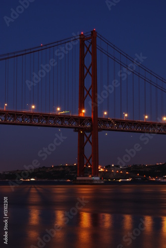 Lisbon Bridge - 'April 25th', Old 'Salazar Bridge', Portugal