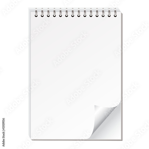 note paper pad