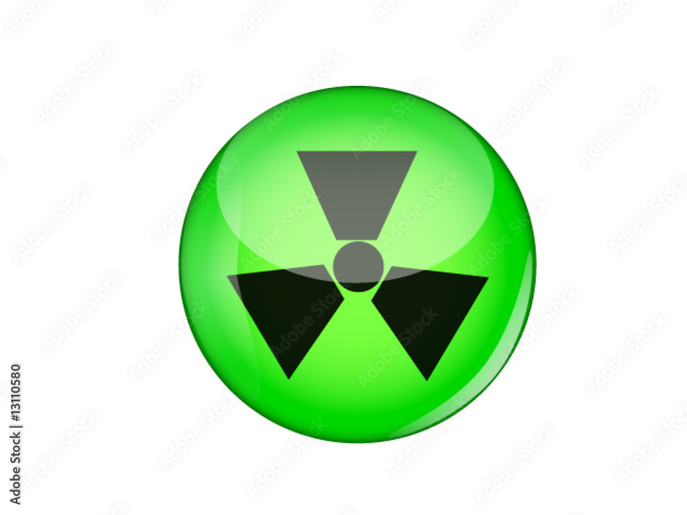 vector radioactive button