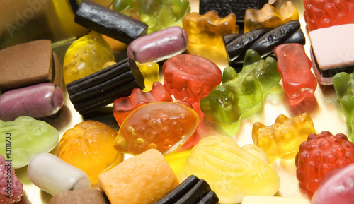 candy gum background
