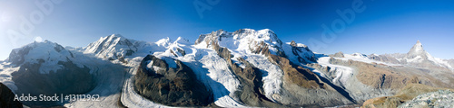 Monte Rosa - Matterhorn & Gorner Glacier - Szwajcaria