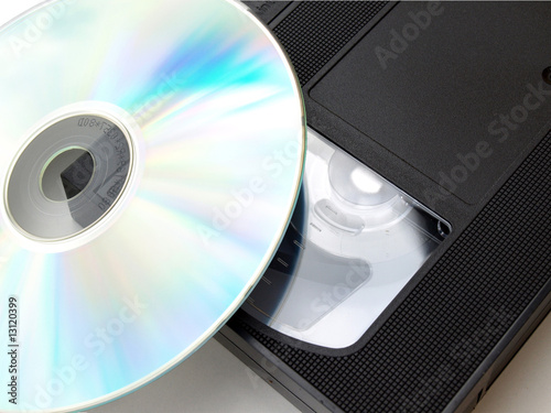 cassette vhs et dvd
