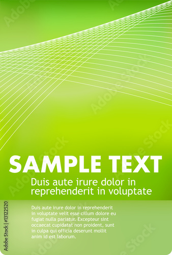 green abstract business background