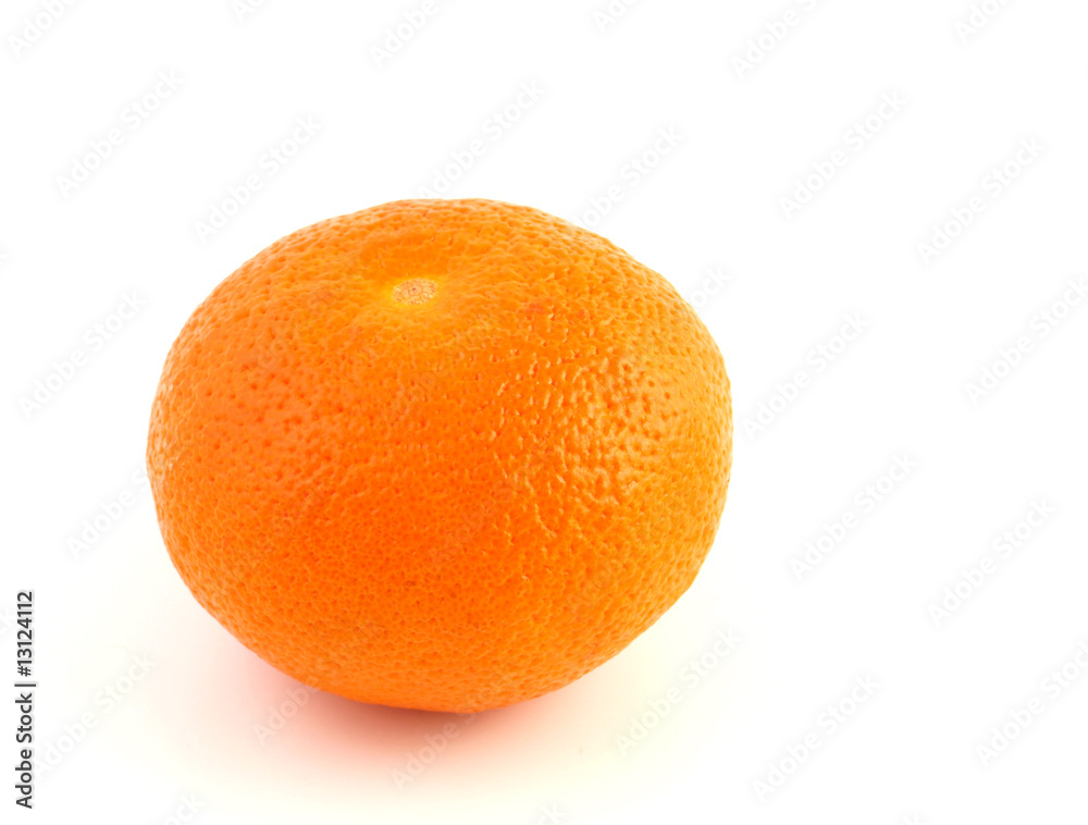 ideal orange isolated on white ideal orange isolated on white