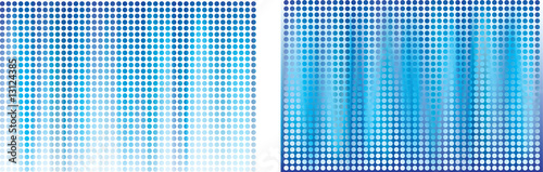 red dot blue backgrounds