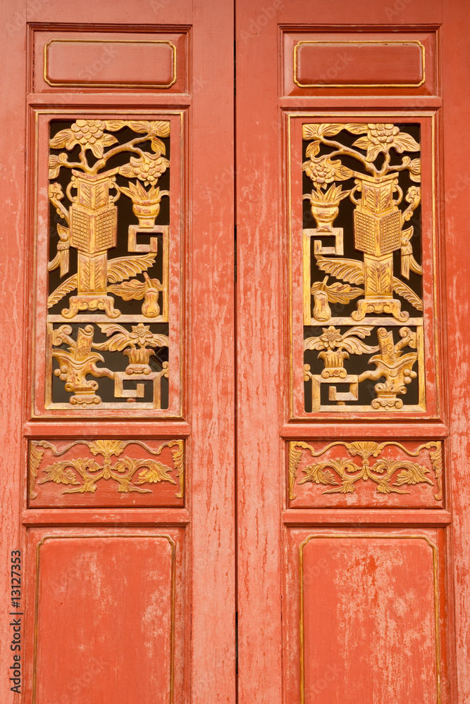 Chinese style wood door Chinese style wood door