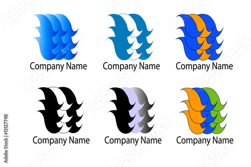 Company logo variations