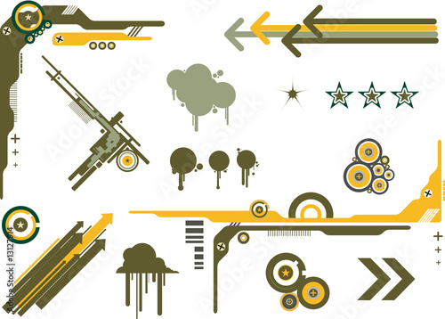 Graphic Design Elements Camo