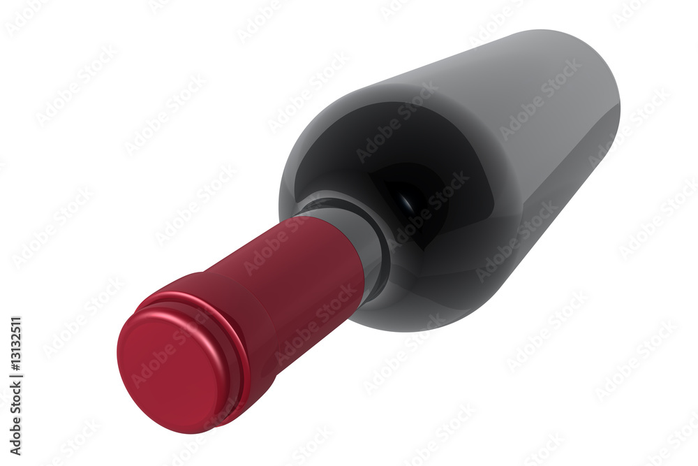 Laying Wine Bottle Laying Wine Bottle
