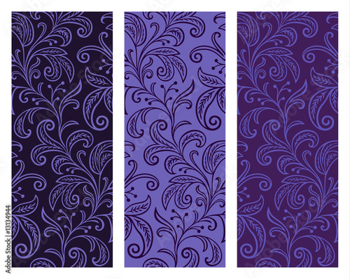 Seamless Floral Web Backgrounds