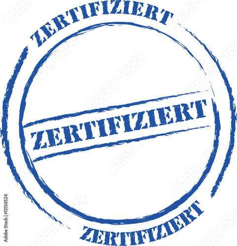 Stempel Zertifiziert