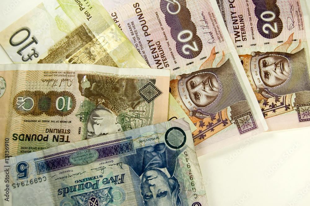 Photography scottish money