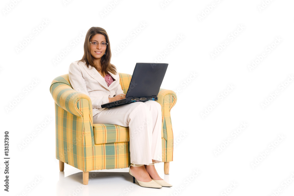 Attractive businesswoman Attractive businesswoman