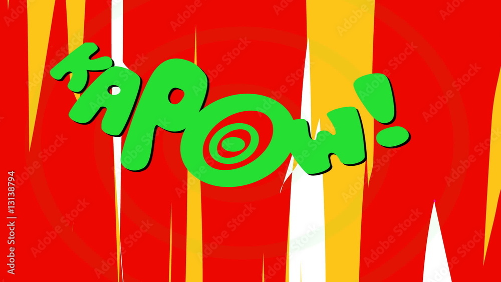 pelea de comic de Batman con efectos y canal alfa