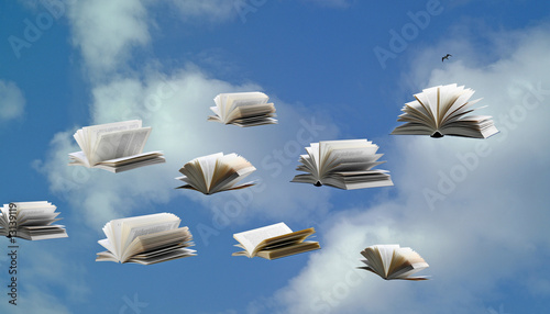 Foto libri volanti