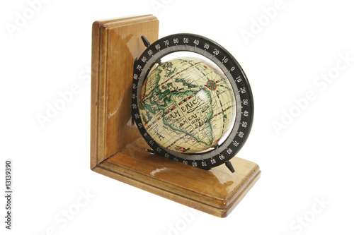 Antique Globe Bookend