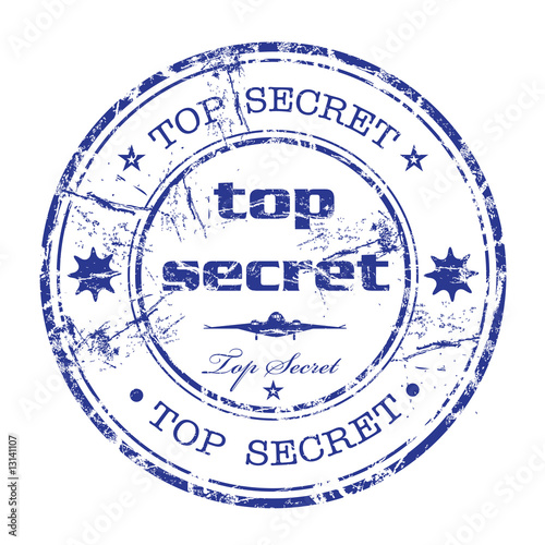 Top secret rubber stamp