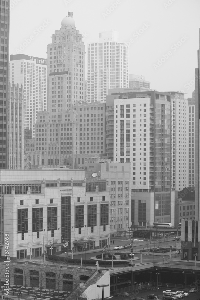 Obraz premium Chicago Skyline