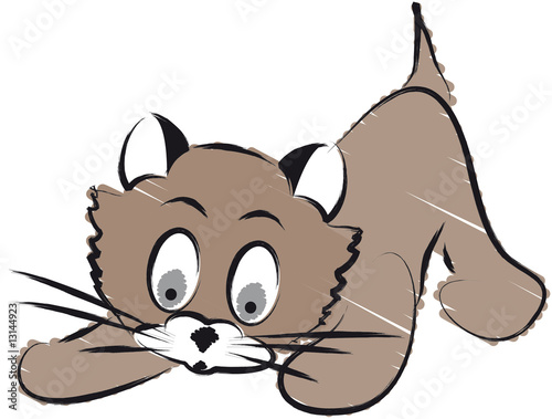 spielende Katze