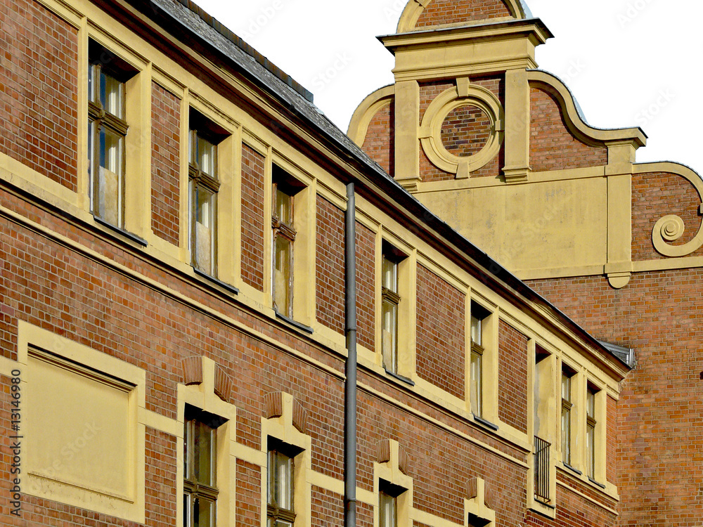 Obraz premium backsteingebäude