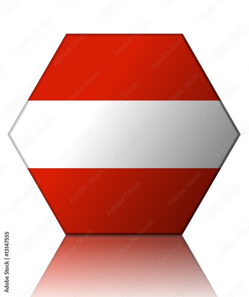 autriche drapeau hexagone austria flag autriche drapeau hexagone austria flag