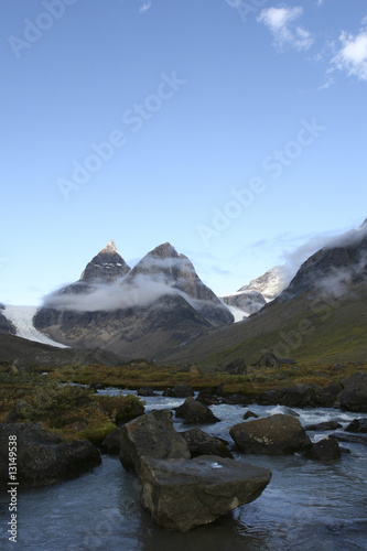 Mountains in Dronning Marie Dal, Greenland