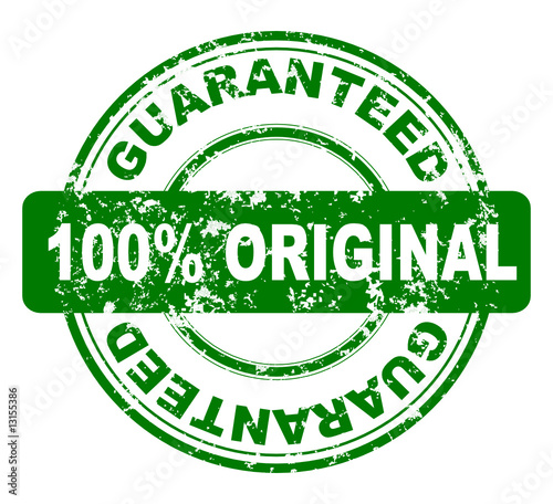 Grunge stamp with 100% guaranteed, vector