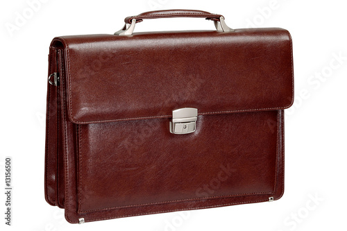 business leather bag