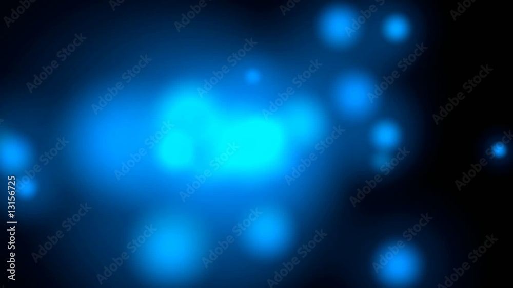 Abstrakte Animation aus Licht und Wellen