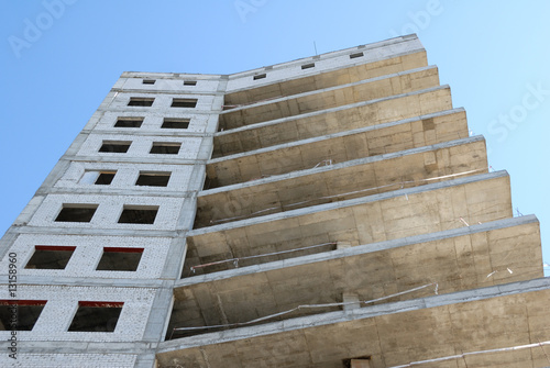 Construction of office building