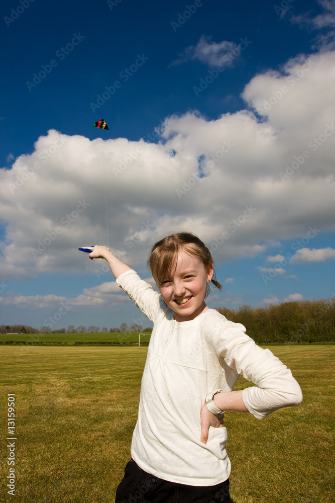 pose with kite pose with kite
