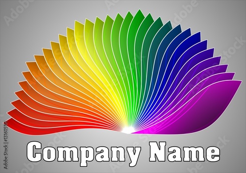 Raibow Editable Logo