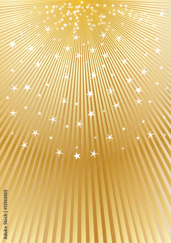 Obraz premium vector golden abstract background; clip-art