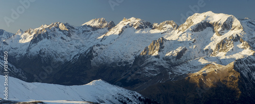 panorama of the Pyrenees photo