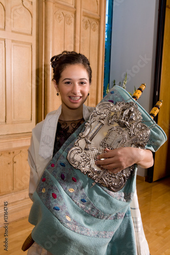 Obraz na płótnie Bat Mitzvah Portrait