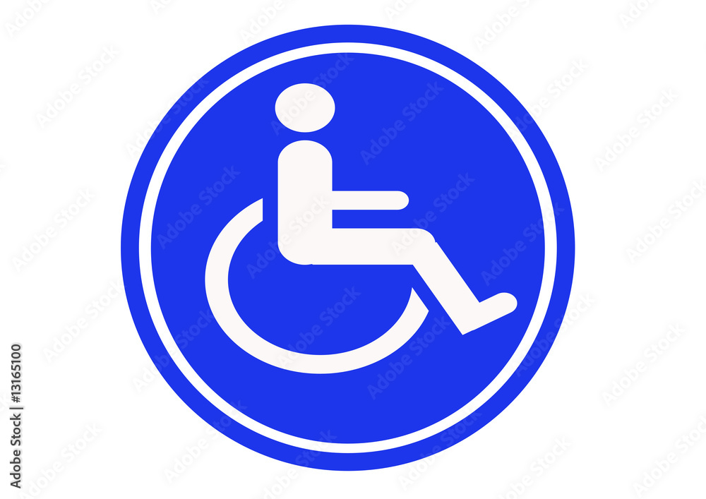 blue disabled badge blue disabled badge