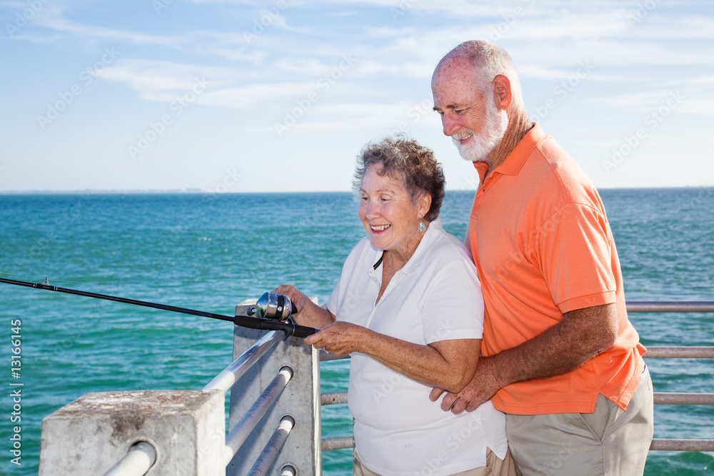 © Lisa F. Young - Seniors Fishing Together