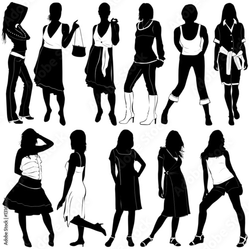fashion women vector