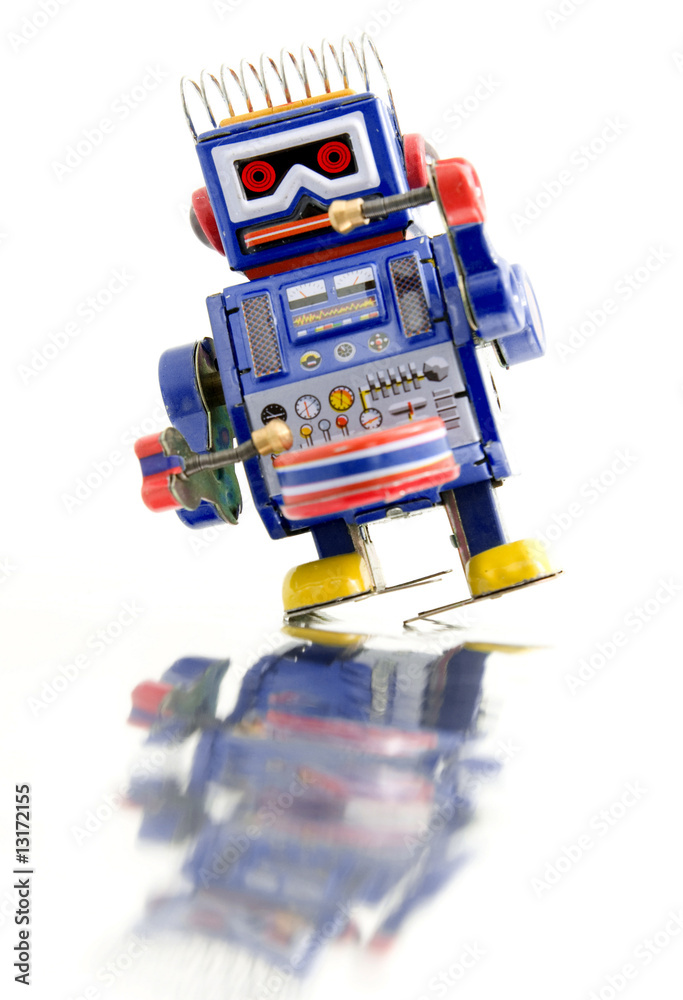 Fototapeta premium toy robot