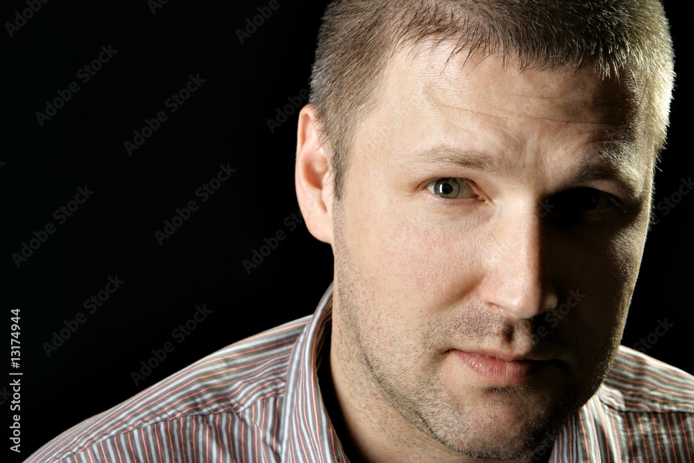 Obraz premium Portrait of the male