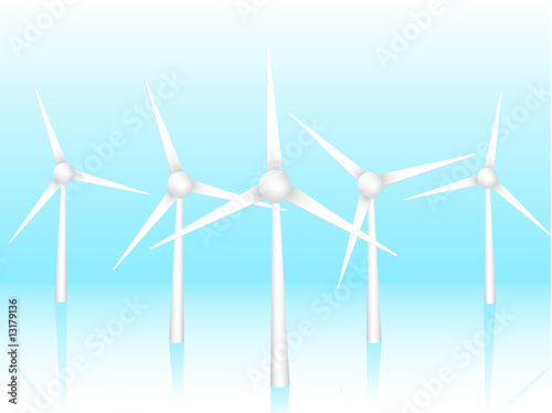 3D vector wind turbines