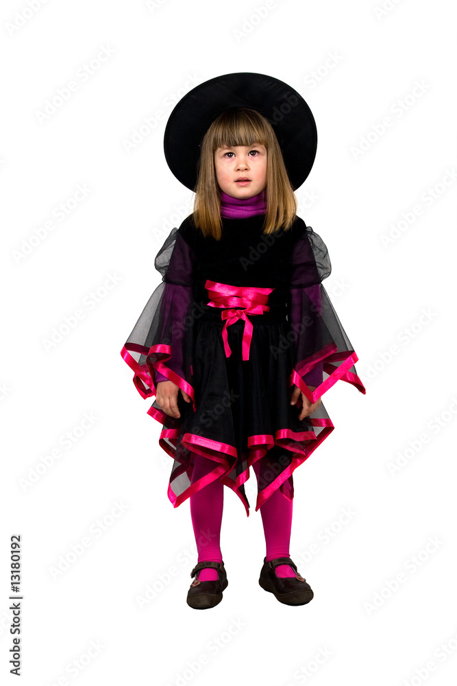 Sitting smile young girl whit carnival suit Sitting smile young girl whit carnival suit